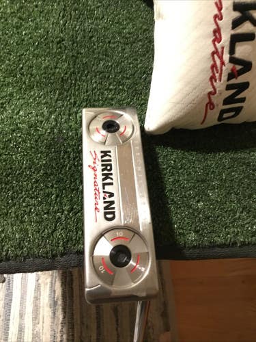 Kirkland Signature KS1 Putter 34.5 Inches (RH) & Head Cover *VGC*