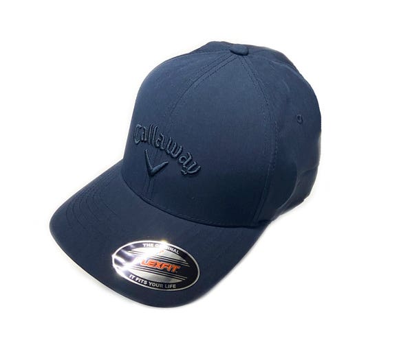 NEW 2025 Callaway Golf Stretch Fit Deep Sea Fitted S/M Hat/Cap