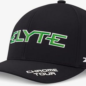 NEW 2025 Callaway Elyte Hard Goods Black Adjustable Golf Hat
