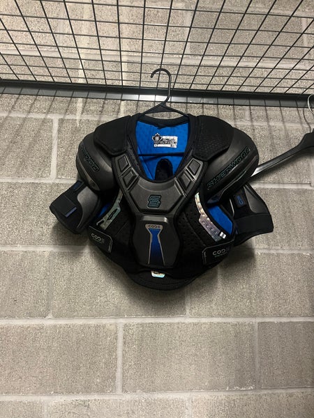 Men's Medium Senior Sher-Wood Encrypt 1 Shoulder Pads (Used)