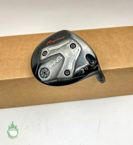 Right Handed Ping Rapture Adjustable Fairway 3 Wood 13* HEAD ONLY Golf Club