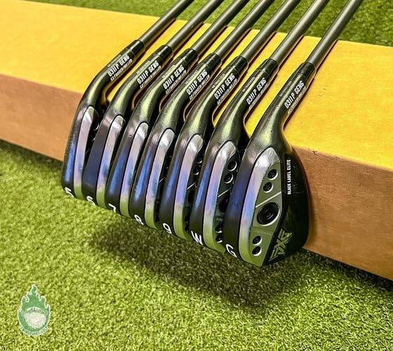 PXG 0311P Forged Gen 6 Black Label Elite Irons 5-PW/AW i60 Senior Graphite Golf