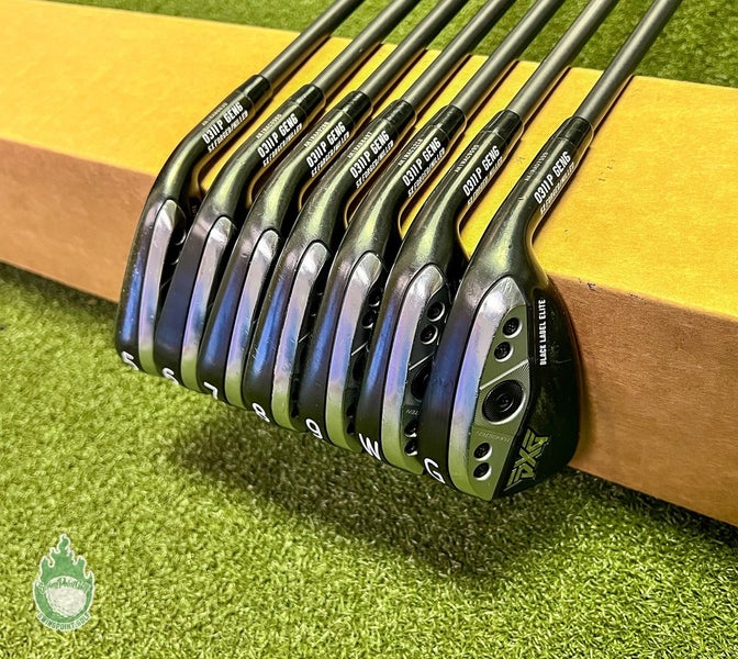 PXG 0311P Forged Gen 6 Black Label Elite Irons 5-PW/AW i60 Senior Graphite Golf