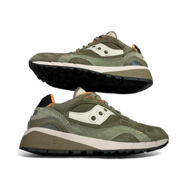 Used Saucony SHADOW 6000 Running/X-Train Shoes M Green Senior 7 11873-S000216096