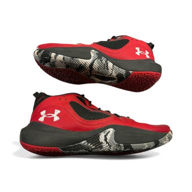 Used Under Armour Basketball Shoes M Red Senior 7.5 11873-S000226959