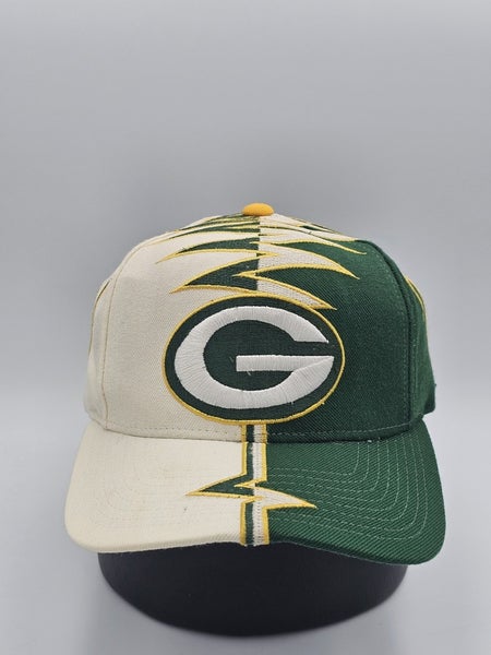 Vintage Green Bay Packers NFL Sports Starter Wool Blend Shockwave Hat Strapback