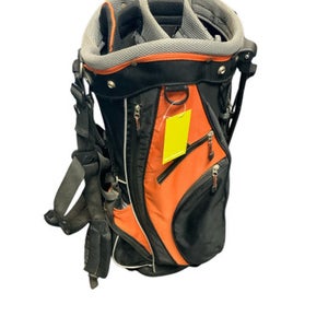 Used KINGPAR Mens Stand Bag Orange 11823-S000036064