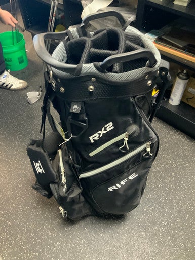 Used Rife RX2 Mens Stand Bag Black 11823-S000036059