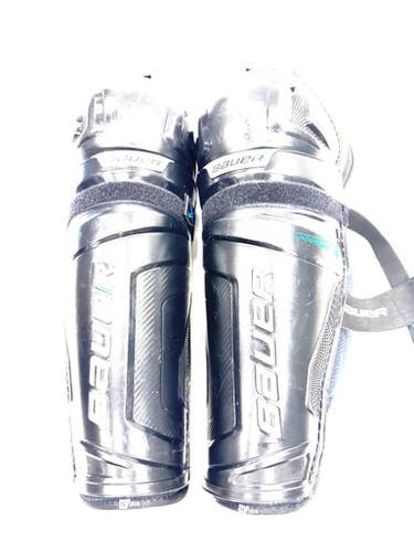 Used Bauer X Senior Shin Guards Black 15" 11860-S000301404