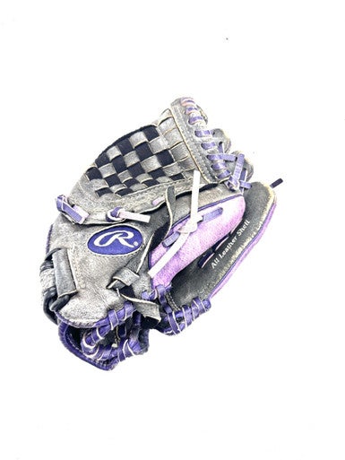 Used Rawlings HFP150 RH Throw Fastpitch Gloves Black 11 1/2" 11860-C000301368