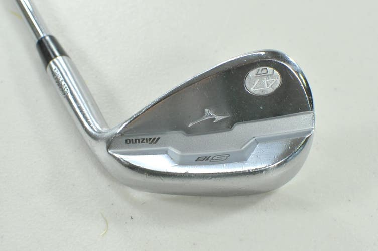 Mizuno S18 White Satin 47*-07 Wedge Right DG X Seven Steel # 206561