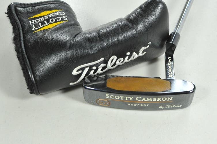 Titleist 1997 Scotty Cameron Teryllium TeI3 Newport 35" Putter RH Steel # 206520