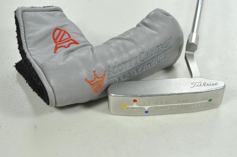 Titleist 2002 Scotty Cameron Studio Stainless Newport 2 35" Putter RH # 204449