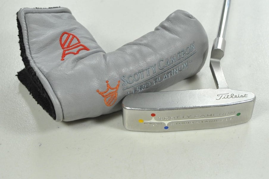 Titleist 2002 Scotty Cameron Studio Stainless Newport 2 35" Putter RH # 204449