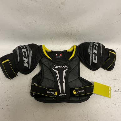 Used CCM TACKS 9550 Junior Shoulder Pads SM 11855-S000195107