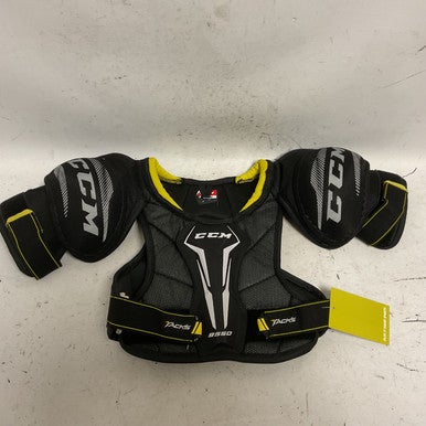 Used CCM TACKS 9550 Junior Shoulder Pads SM 11855-S000195107