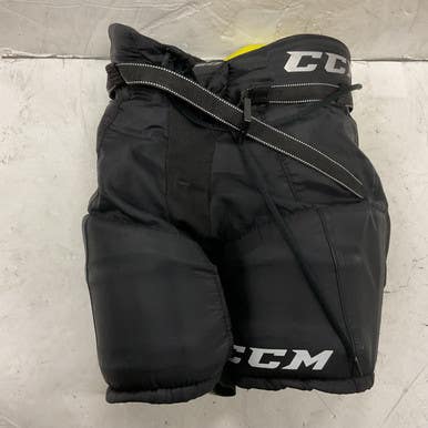 Used CCM TACKS 9550 Youth Pant Black And Yellow MD 11855-S000195103
