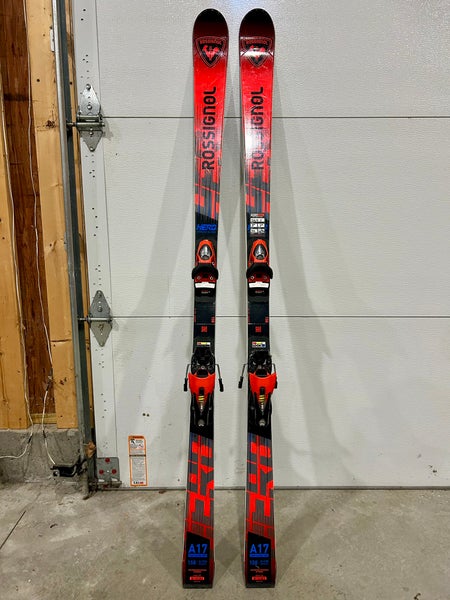 2025 Rossignol Hero Athlete GS Pro 158 cm Junior Racing Skis w/ Look SPX 11 (Used)