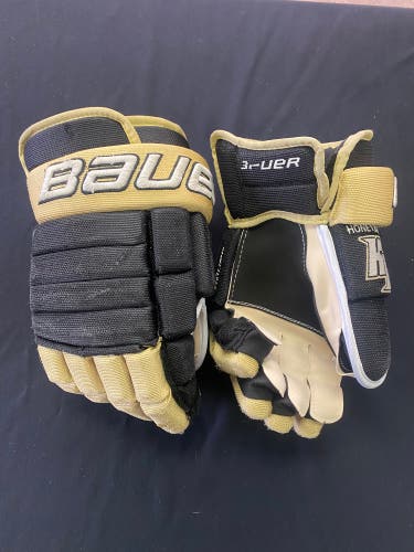 Pro Stock Return Bauer Honeybaked AAA 14” Hockey Gloves