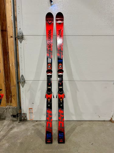 2024 Rossignol Hero Athlete GS Pro 150 cm Junior Racing Skis w/ Look SPX 10 (Used)