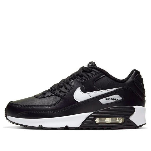 Nike Air Max 90 CD6864-010 Sneakers Kids 4.5Y Black White Lifestyle Shoes FL4254
