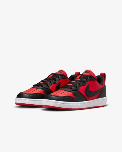 Nike Court Borough Low Recraft DV5456-600 Kids US 6.5Y Red Black Shoes FL4253