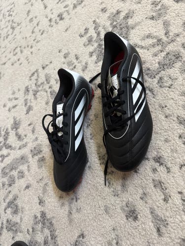 Black Men's Size M 10.0 (W 11.0) Adidas Goletto Detachable Cleats Cleats (New)