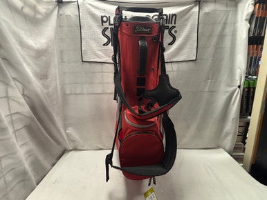 Used Titleist 14 WAY STAND BAG Mens Stand Bag Red 11490-S000267291