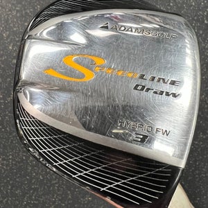 Used Adams SPEEDLINE DRAW Mens Fairway Wood RH 3 Wood 11497-S000153955
