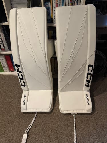34" CCM Axis XF Goalie Leg Pads (New)
