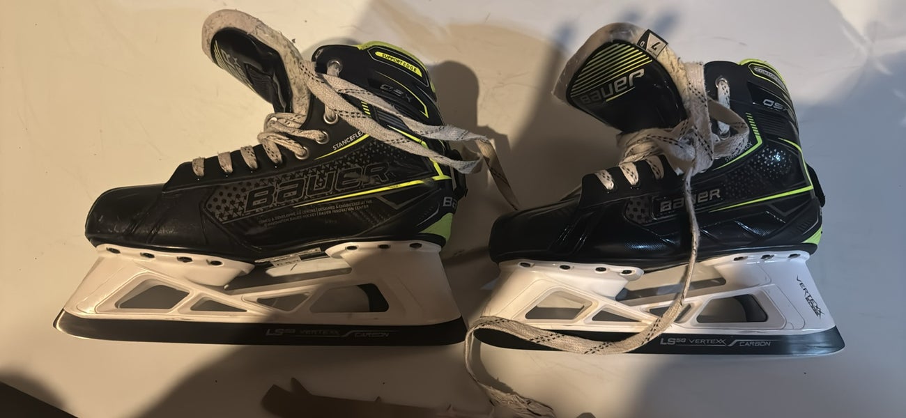 Bauer GSX Hockey Goalie Skates Regular Width 7 (Used)