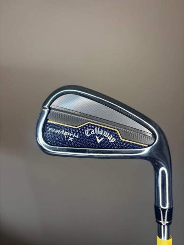 Callaway Paradym X 7-Iron Elevate MPH 85 Stiff Flex 37 MINT
