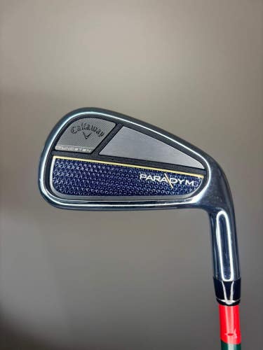 Callaway Paradym 7-Iron HZRDUS 65g Regular Flex 37 MINT