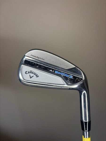 Callaway Ai Smoke 7-Iron Elevate MPH 95 Stiff Flex 37.25 NICE