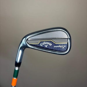 Callaway Paradym X 7-Iron Aldila Ascent 50 Senior Flex Lefty 37″ MINT