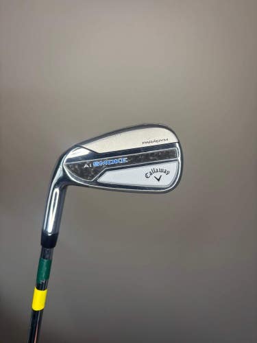 Callaway Ai Smoke 7-Iron Elevate MPH 95 Stiff Flex Lefty 37 NICE