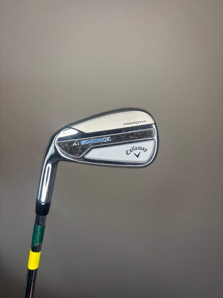 Callaway Ai Smoke 7-Iron Elevate MPH 95 Stiff Flex Lefty 37 NICE