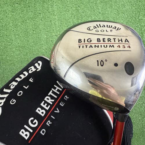 Callaway Big Bertha Titanium 454 Driver 10 RCH 65W Regular Flex 45