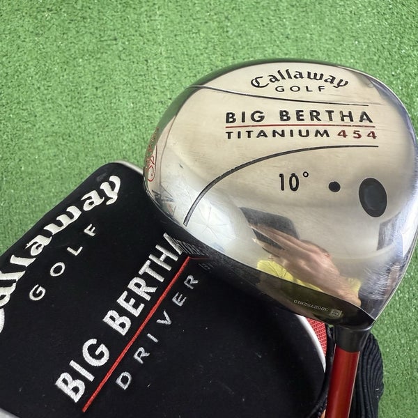 Callaway Big Bertha Titanium 454 Driver 10 RCH 65W Regular Flex 45