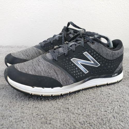 New Balance 577v4 Womens Size 7 Running Shoes Low Top Black Gray WX577HB4