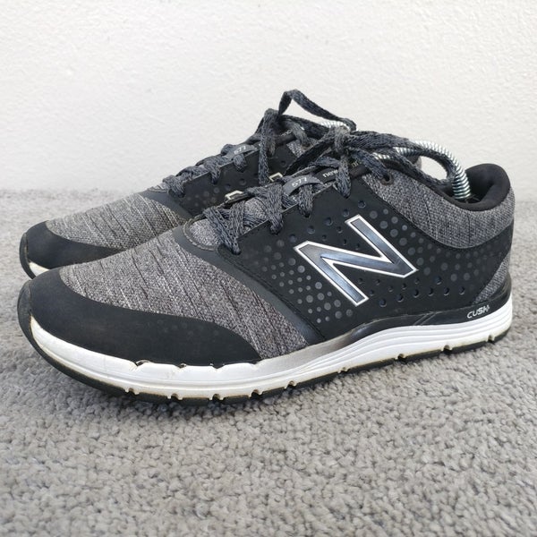 New Balance 577v4 Womens Size 7 Running Shoes Low Top Black Gray WX577HB4