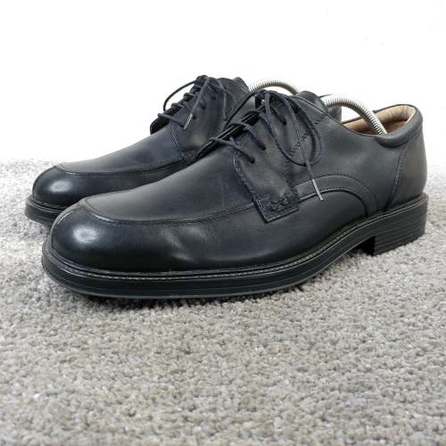 Bostonian Academy 28965 Mens Size 10.5 Dress Shoes Oxford Derby Black Leather
