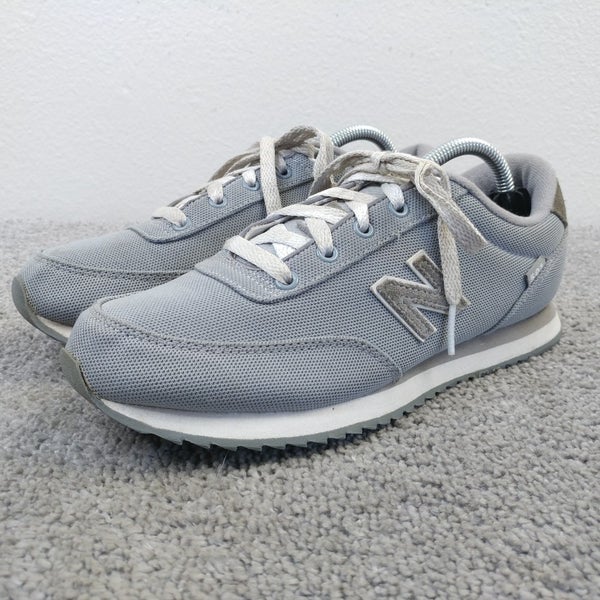 New Balance 501 Boys Size 5Y Running Shoes Gray Low Top Sneakers Lace Up