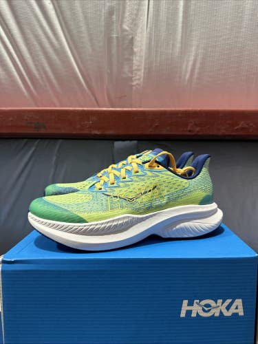 Hoka One One Mach 6 1147553-LLW Sneakers Kids US 6.5 Green Running Shoes FL4259