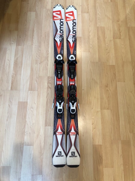 2016 Men's 147cm Salomon X-Drive 7.5 Skis | Salomon Lithium 10 Bindings (Used)