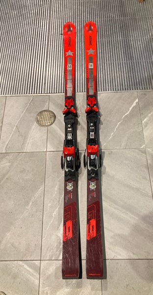 Atomic Redster G9 180cm Racing Skis + Atomic X12 Bindings