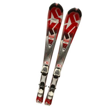 Used K2 STRIKE Boys DH Ski/Binding Red 124 cm 11883-S000141002