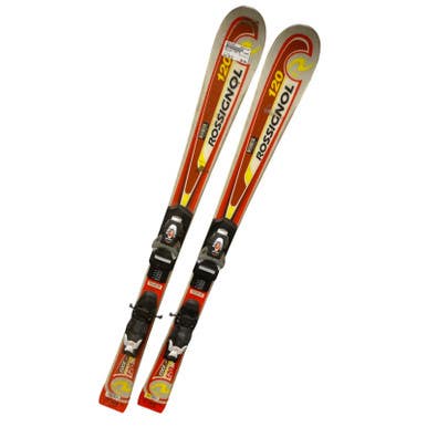 Used Rossignol EDGE JR Boys DH Ski/Binding Red 120 cm 11883-S000145087