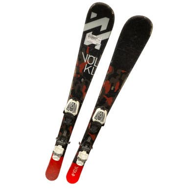 Used Volkl LEDGE Boys DH Ski/Binding Red 118 cm 11883-S000144004