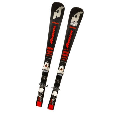 Used Nordica DOBERMANN DH SKI Boys DH Ski/Binding Red 130 cm 11883-S000153664